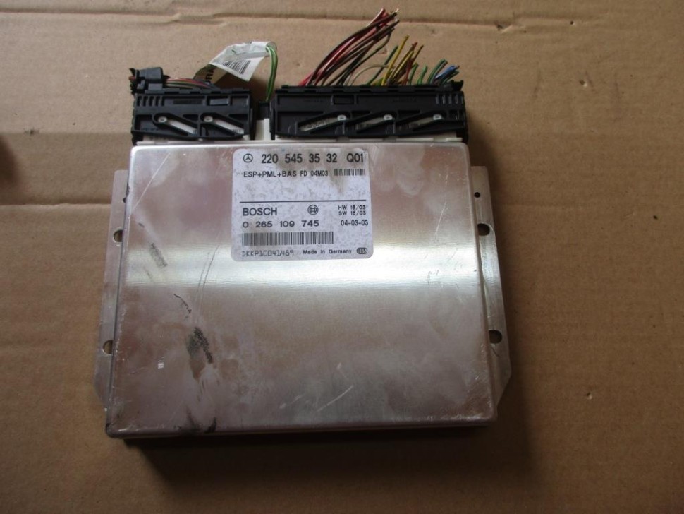 Блок ESP+PML MERCEDES-BENZ S-класс W220 рестайлинг (2002 - 2005) фото 1 — Разборка Мерседес