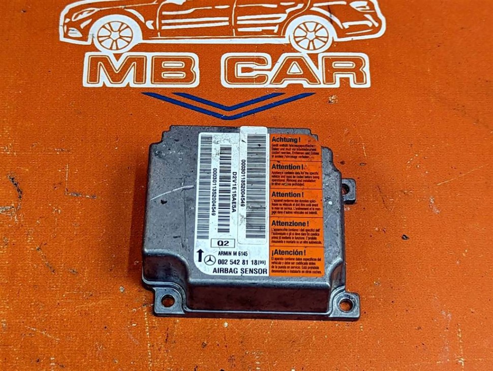 Блок AIRBAG MERCEDES-BENZ M-класс W163 рестайлинг (2001 - 2005) фото 1 — Разборка Мерседес