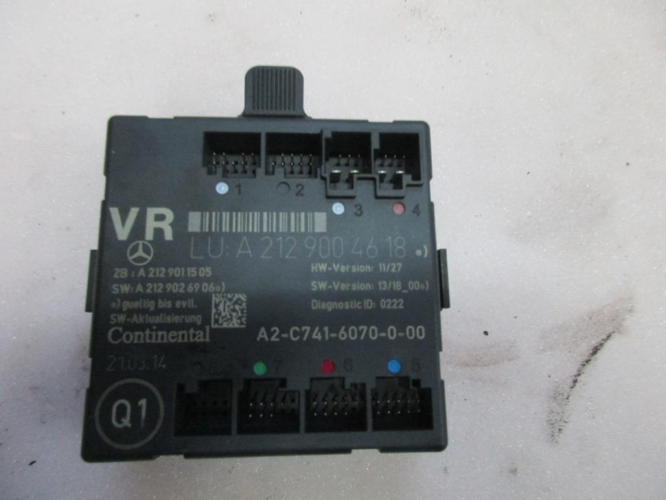 Блок двери MERCEDES-BENZ E-класс W212/S212/C207/A207 рестайлинг (2013 - 2016) фото 1 — Разборка Мерседес