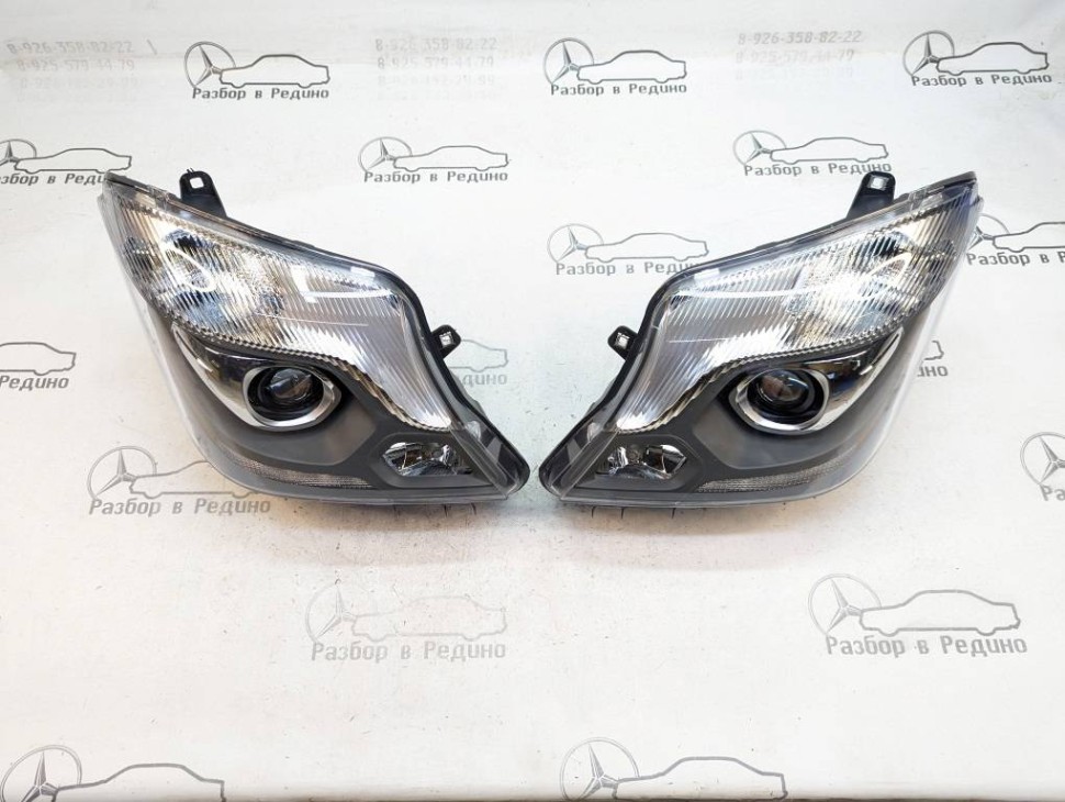 Комплект фар MERCEDES-BENZ Sprinter W906 (2006 - 2019) фото 1 — Разборка Мерседес