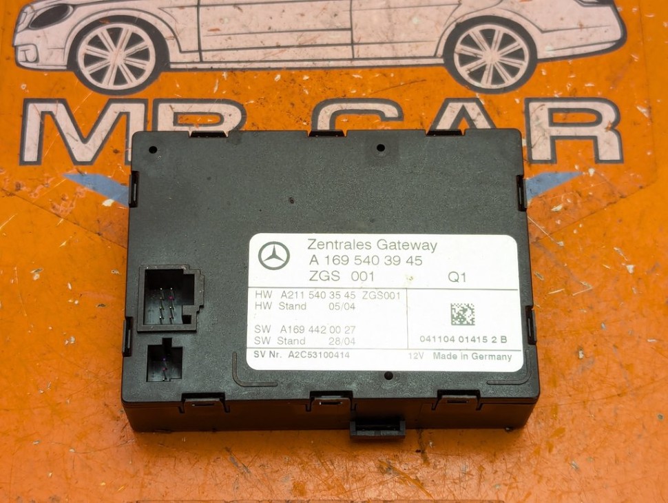 Блок ZGW CGW MERCEDES-BENZ A-класс W169 (2004 - 2008) A 150 1.5 MT (95 л.с.) фото 1 &mdash; Разборка Мерседес
