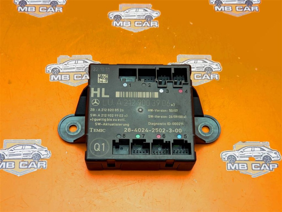 Блок двери MERCEDES-BENZ GLK-класс X204 (2008 - 2012) фото 1 — Разборка Мерседес