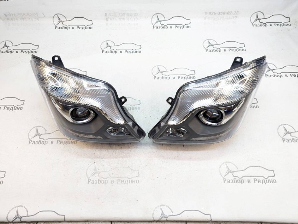 Комплект фар MERCEDES-BENZ Sprinter W906 (2006 - 2019) фото 1 — Разборка Мерседес