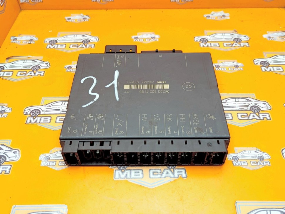 Блок сидений MERCEDES-BENZ S-класс W220 (1998 - 2005) фото 1 — Разборка Мерседес