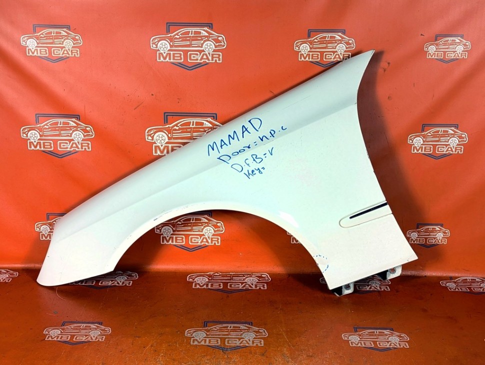 Крыло переднее левое MERCEDES-BENZ E-класс W211/S211 рестайлинг (2006 - 2009) фото 1 &mdash; Разборка Мерседес