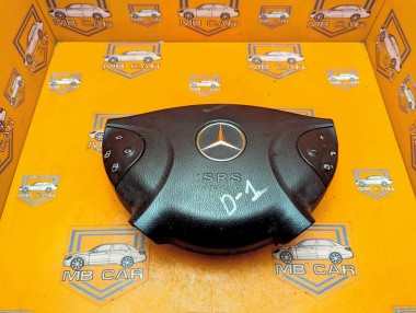 Подушка безопасности в руль MERCEDES-BENZ E-класс W211/S211 (2002 - 2006) E 320 CDI 3.2 AT (204 л.с.) &mdash; Разборка Мерседес