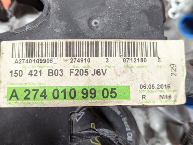 Двигатель бензиновый MERCEDES-BENZ C-класс W205/S205/C205/A205 (2014 - 2018) &mdash; Разборка Мерседес