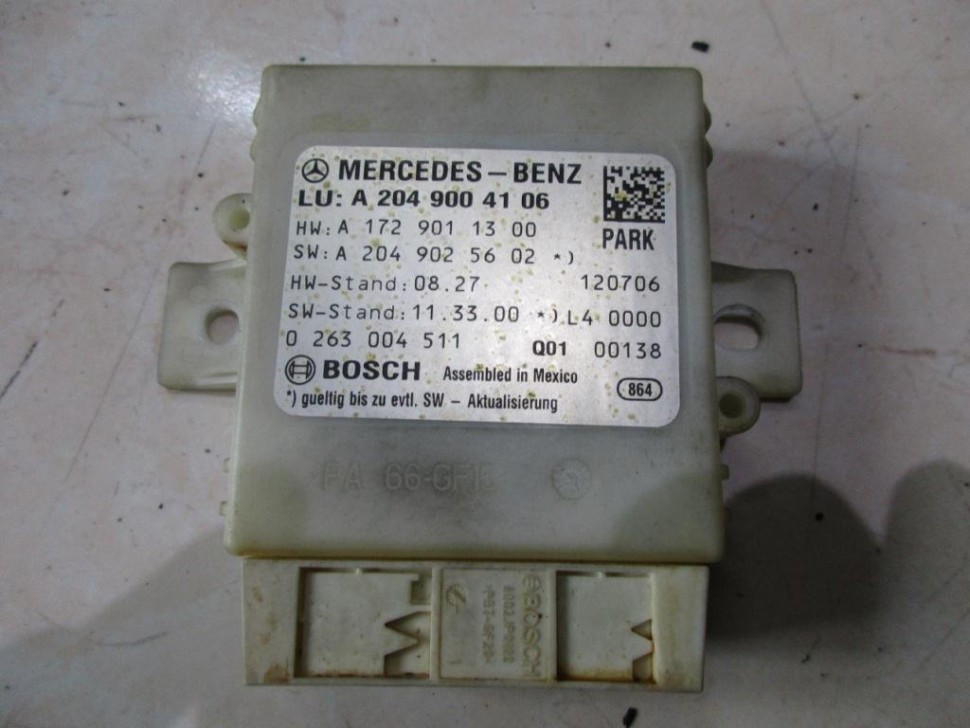 Блок парктроников MERCEDES-BENZ C-класс W204/S204/С204 рестайлинг (2011 - 2015) фото 1 — Разборка Мерседес