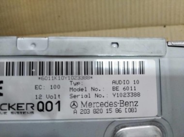 Магнитола MERCEDES-BENZ C-класс W203/S203/CL203 (2000 - 2004) — Разборка Мерседес