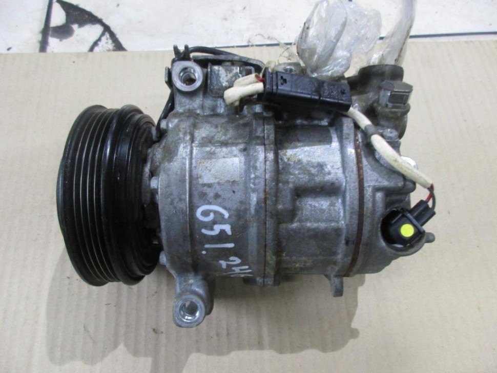 Компрессор кондиционера MERCEDES-BENZ B-класс W246 (2011 - 2014) фото 1 — Разборка Мерседес