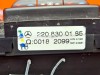 Панель управления климатом MERCEDES-BENZ S-класс W220 (1998 - 2005) фото 5 — Разборка Мерседес