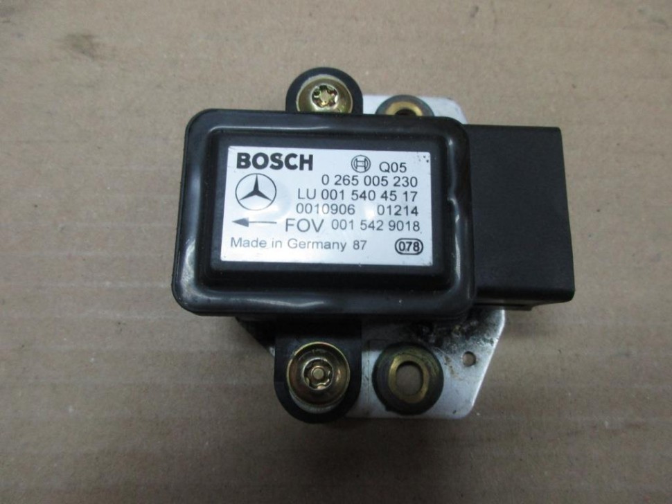 Датчик поперечного ускорения MERCEDES-BENZ S-класс W220 (1998 - 2005) фото 1 — Разборка Мерседес