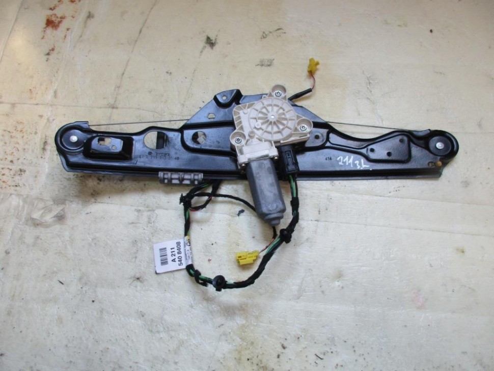 Стеклоподъемник задний левый MERCEDES-BENZ E-класс AMG W211/S211 (2002 - 2006) фото 1 — Разборка Мерседес