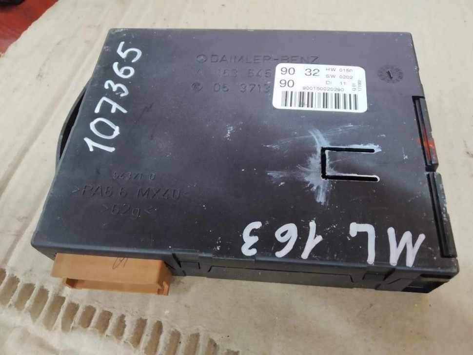Блок EAM MERCEDES-BENZ M-класс W163 рестайлинг (2001 - 2005) фото 1 — Разборка Мерседес
