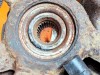Кулак поворотный передний правый MERCEDES-BENZ A-класс W168 рестайлинг (2001 - 2004) A 170 1.7 AT (95 л.с.) фото 7 &mdash; Разборка Мерседес
