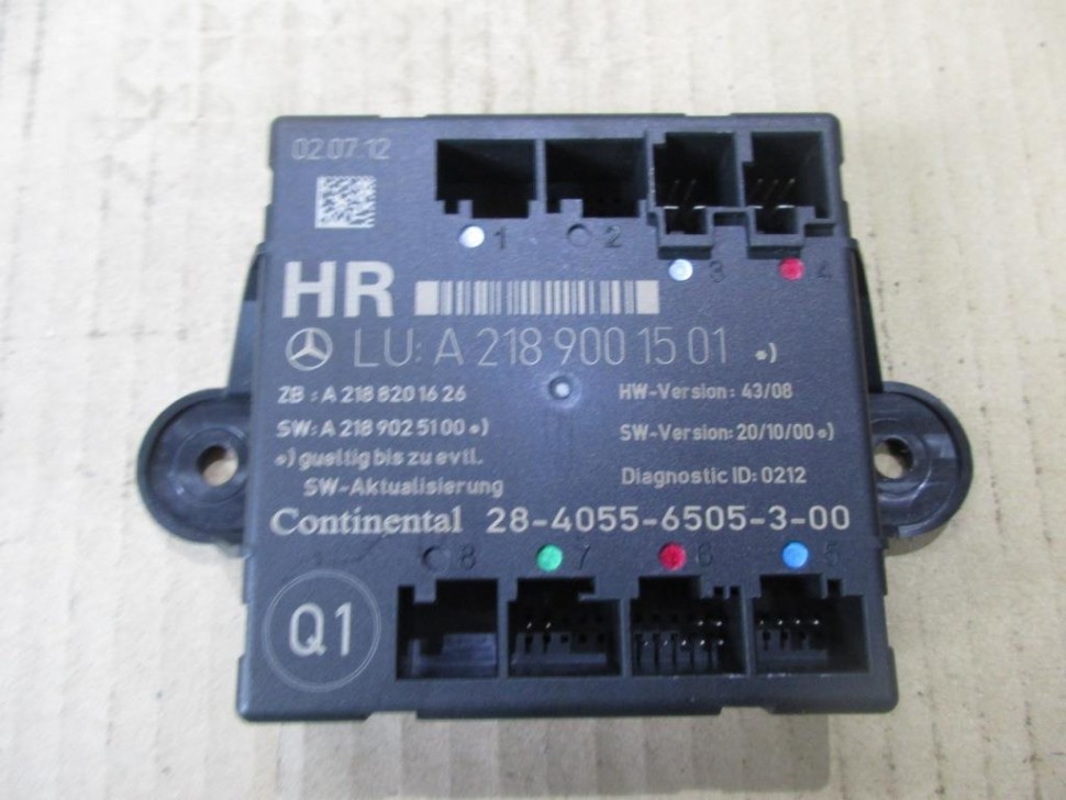 Блок двери MERCEDES-BENZ E-класс W212/S212/C207/A207 (2009 - 2013) фото 1 — Разборка Мерседес