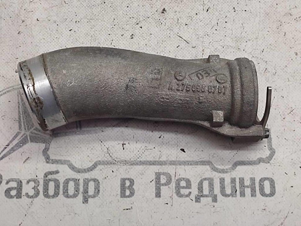 Патрубок интеркулера MERCEDES-BENZ S-класс W221 (2005 - 2009) фото 1 — Разборка Мерседес