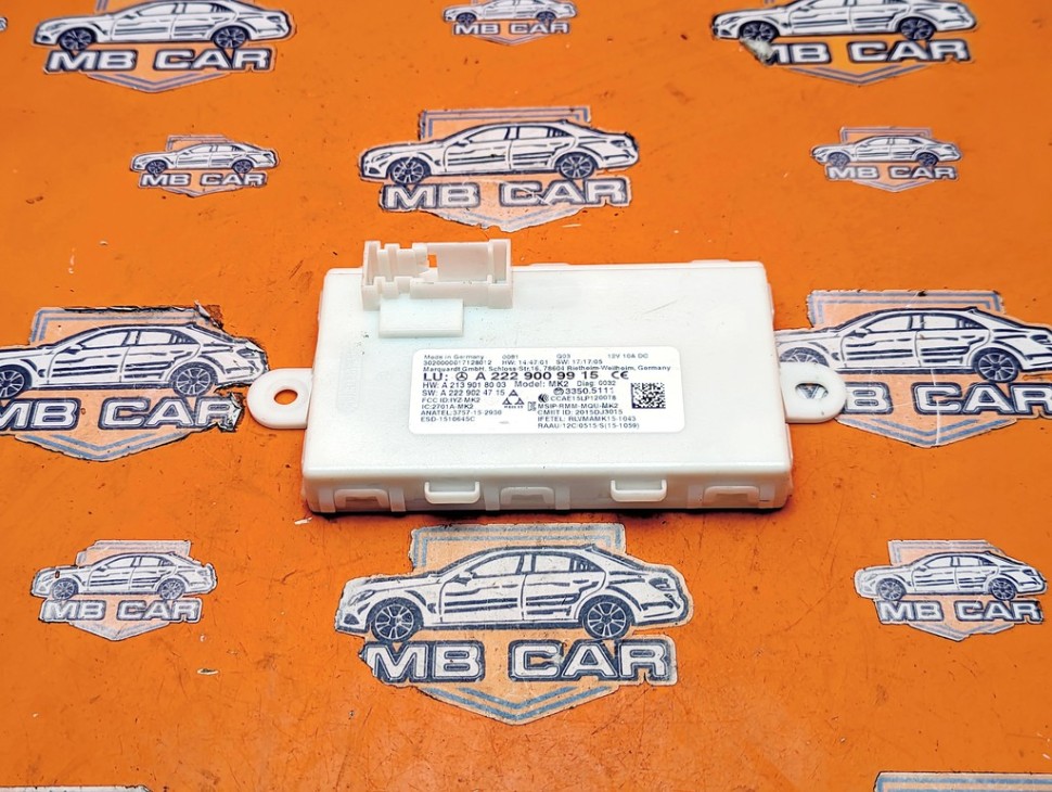 Блок KEYLESS-GO MERCEDES-BENZ GLC-класс X253 рестайлинг (2019 - 2025) фото 1 &mdash; Разборка Мерседес
