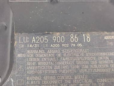 Блок AIRBAG MERCEDES-BENZ C-класс W205/S205/C205/A205 (2014 - 2018) — Разборка Мерседес