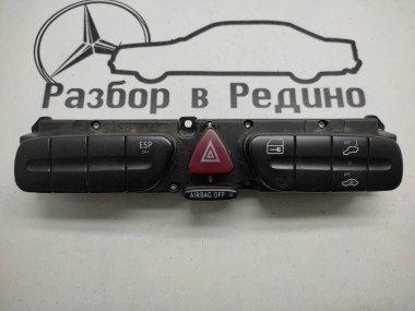 Блок кнопок MERCEDES-BENZ C-класс W203/S203/CL203 (2000 - 2004) — Разборка Мерседес