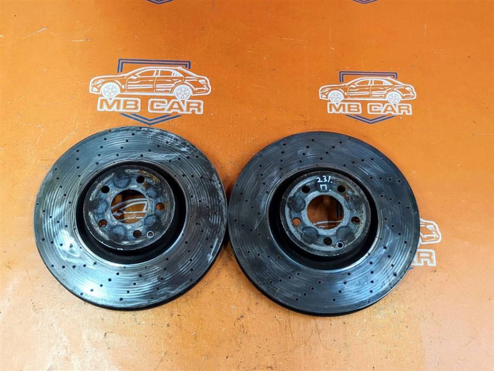 Диски тормозные перед MERCEDES-BENZ SL-класс R231 рестайлинг (2016 - 2020) фото 1 — Разборка Мерседес