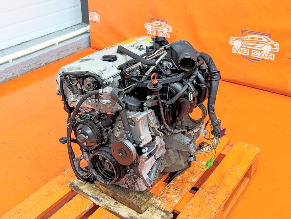 Двигатель бензиновый MERCEDES-BENZ C-класс W203/S203/CL203 (2000 - 2004) фото 1 — Разборка Мерседес