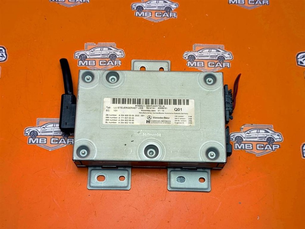 Блок мультимедиа MERCEDES-BENZ M-класс W164 рестайлинг (2008 - 2011) фото 1 — Разборка Мерседес
