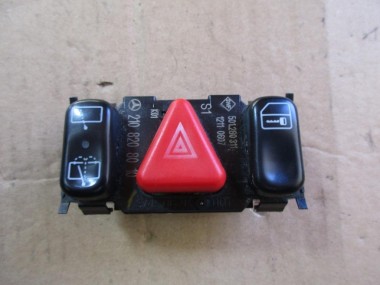 Кнопка аварийной сигнализации MERCEDES-BENZ E-класс W210/S210 рестайлинг (1999 - 2003) — Разборка Мерседес
