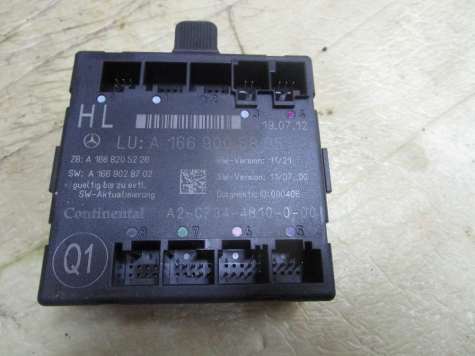 Блок двери MERCEDES-BENZ M-класс W166 (2011 - 2015) фото 1 — Разборка Мерседес