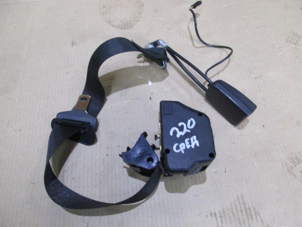 Ремень безопасности задний центральный MERCEDES-BENZ S-класс W220 рестайлинг (2002 - 2005) фото 1 — Разборка Мерседес