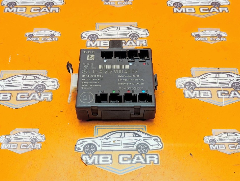 Блок двери MERCEDES-BENZ C-класс W204/S204 (2006 - 2011) фото 1 &mdash; Разборка Мерседес