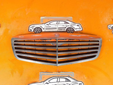 Решетка радиатора MERCEDES-BENZ S-класс W221 рестайлинг (2009 - 2013) &mdash; Разборка Мерседес