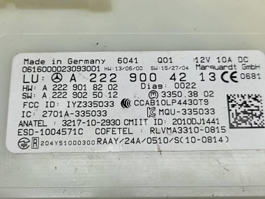 Блок KEYLESS-GO MERCEDES-BENZ C-класс W205/S205/C205/A205 (2014 - 2018) — Разборка Мерседес