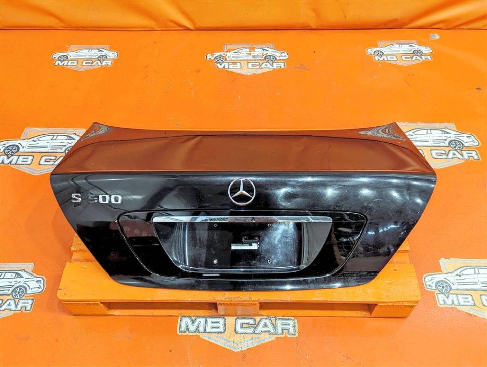 Крышка багажника MERCEDES-BENZ S-класс W220 рестайлинг (2002 - 2005) фото 1 — Разборка Мерседес