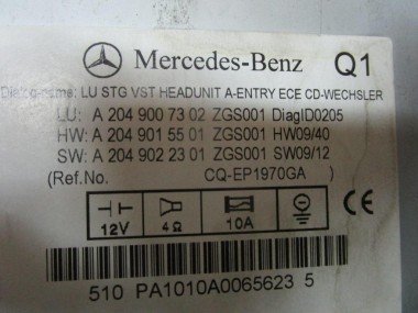 Команд MERCEDES-BENZ C-класс W204/S204 (2006 - 2011) — Разборка Мерседес