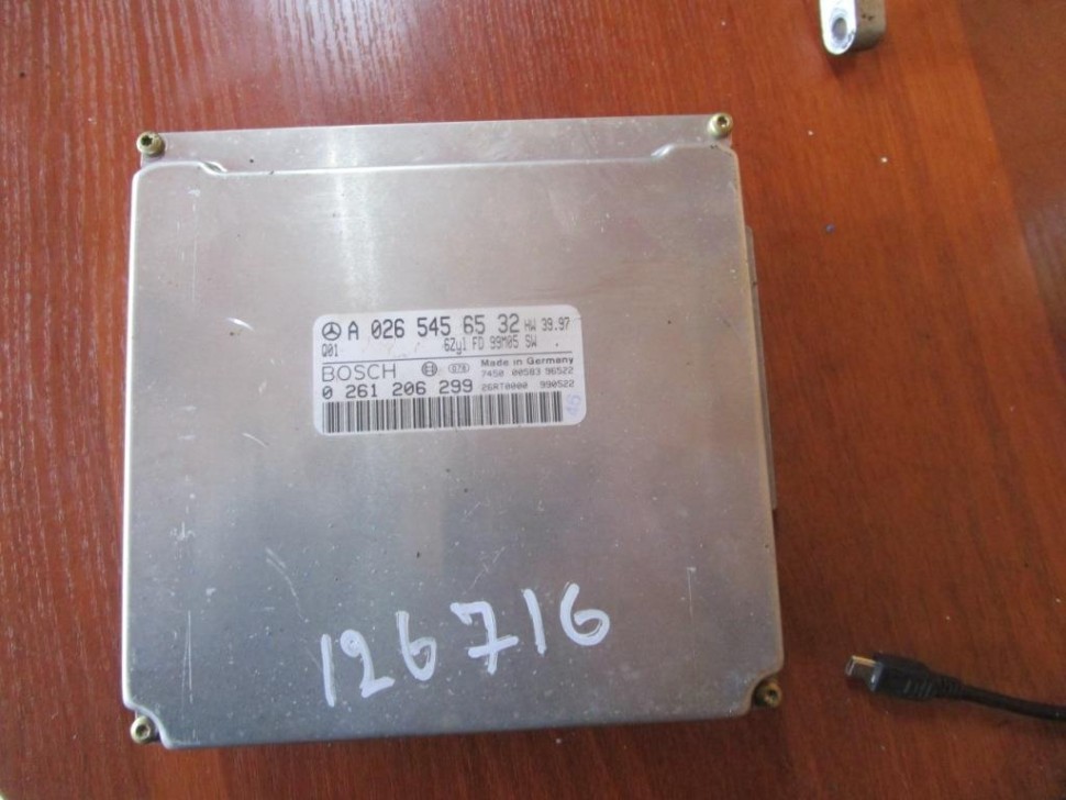 Блок управления двигателем MERCEDES-BENZ E-класс W210/S210 (1995 - 1999) фото 1 — Разборка Мерседес