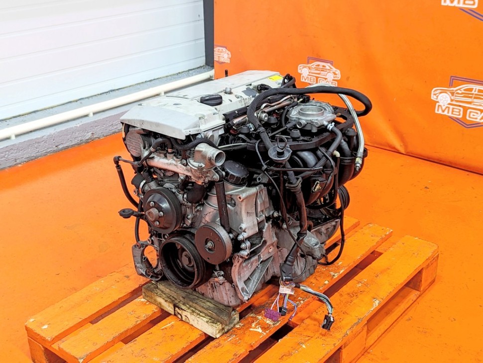 Двигатель бензиновый MERCEDES-BENZ C-класс W203/S203/CL203 (2000 - 2004) фото 1 — Разборка Мерседес