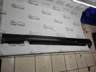 Порог пластиковый левый MERCEDES-BENZ S-класс W220 рестайлинг (2002 - 2005) — Разборка Мерседес