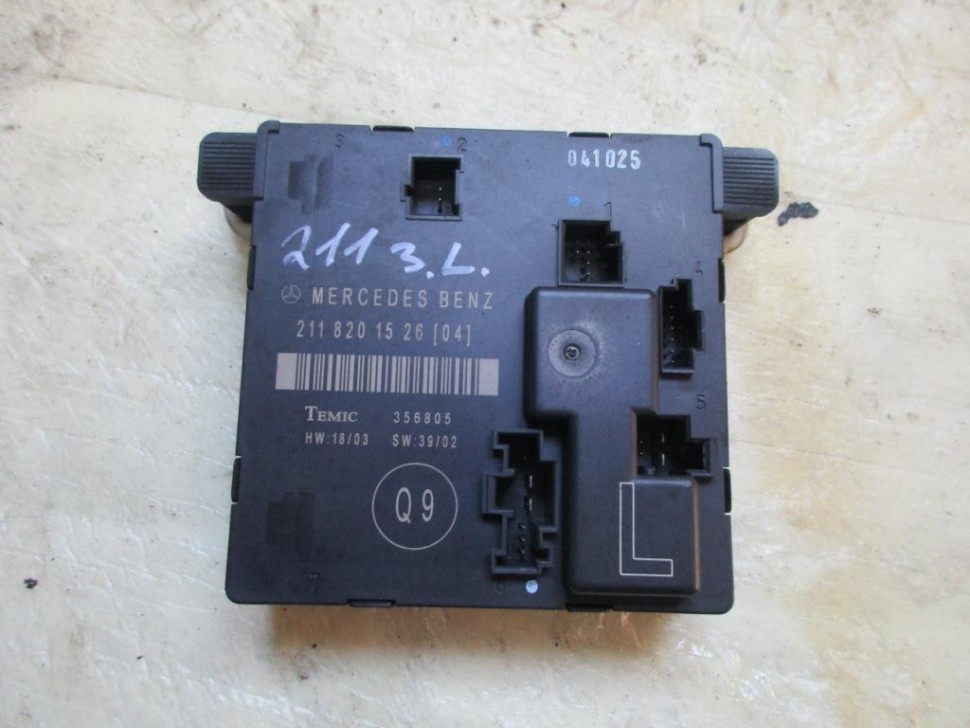 Блок двери MERCEDES-BENZ E-класс AMG W211/S211 (2002 - 2006) фото 1 — Разборка Мерседес