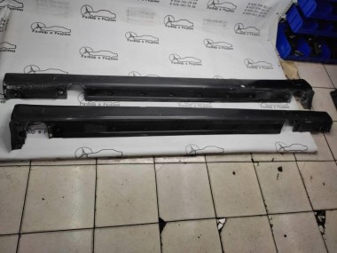 Порог пластиковый правый MERCEDES-BENZ S-класс W220 рестайлинг (2002 - 2005) — Разборка Мерседес