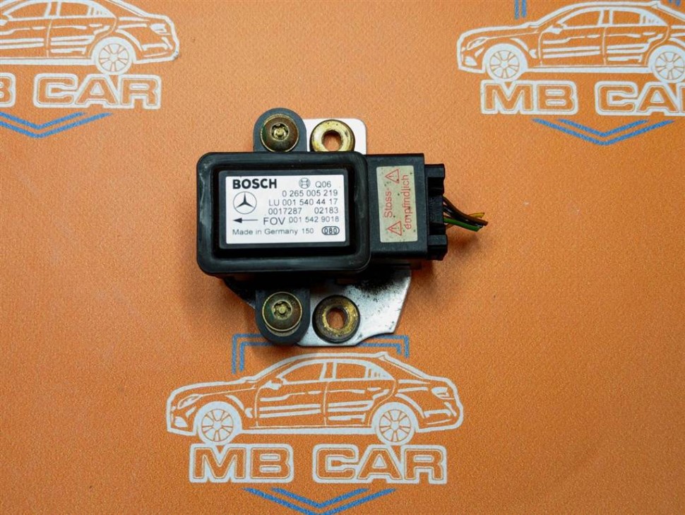 Датчик поперечного ускорения MERCEDES-BENZ A-класс W168 рестайлинг (2001 - 2004) фото 1 — Разборка Мерседес