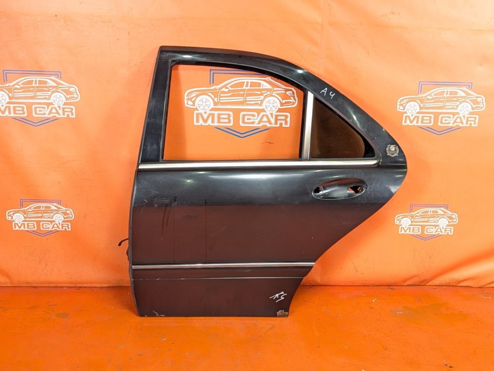 Дверь задняя левая MERCEDES-BENZ S-класс W220 рестайлинг (2002 - 2005) S 320 CDI 3.2 AT (204 л.с.) фото 1 &mdash; Разборка Мерседес