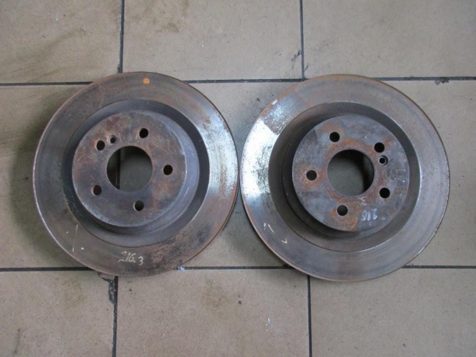 Диски тормозные зад MERCEDES-BENZ CL-класс AMG C216 рестайлинг (2010 - 2014) фото 1 — Разборка Мерседес