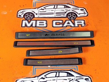 Накладка порога внутренняя MERCEDES-BENZ E-класс AMG W211/S211 (2002 - 2006) E 55 AMG 5.4 AT (474 л.с.) &mdash; Разборка Мерседес