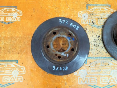 Диски тормозные зад MERCEDES-BENZ C-класс W203/S203/CL203 (2000 - 2004) — Разборка Мерседес