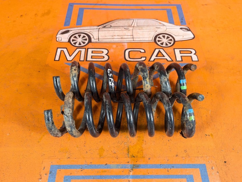 Пружина задняя MERCEDES-BENZ E-класс W211/S211 рестайлинг (2006 - 2009) E 200 1.8 AT (184 л.с.) фото 1 &mdash; Разборка Мерседес