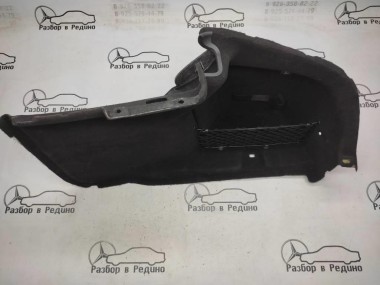 Обшивка багажника MERCEDES-BENZ S-класс W222/C217/A217 рестайлинг (2017 - 2020) — Разборка Мерседес