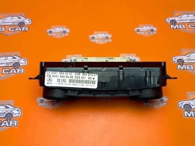 Панель управления климатом MERCEDES-BENZ M-класс W164 рестайлинг (2008 - 2011) — Разборка Мерседес