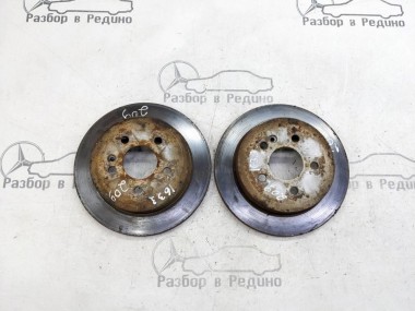 Диски тормозные зад MERCEDES-BENZ M-класс W163 рестайлинг (2001 - 2005) — Разборка Мерседес