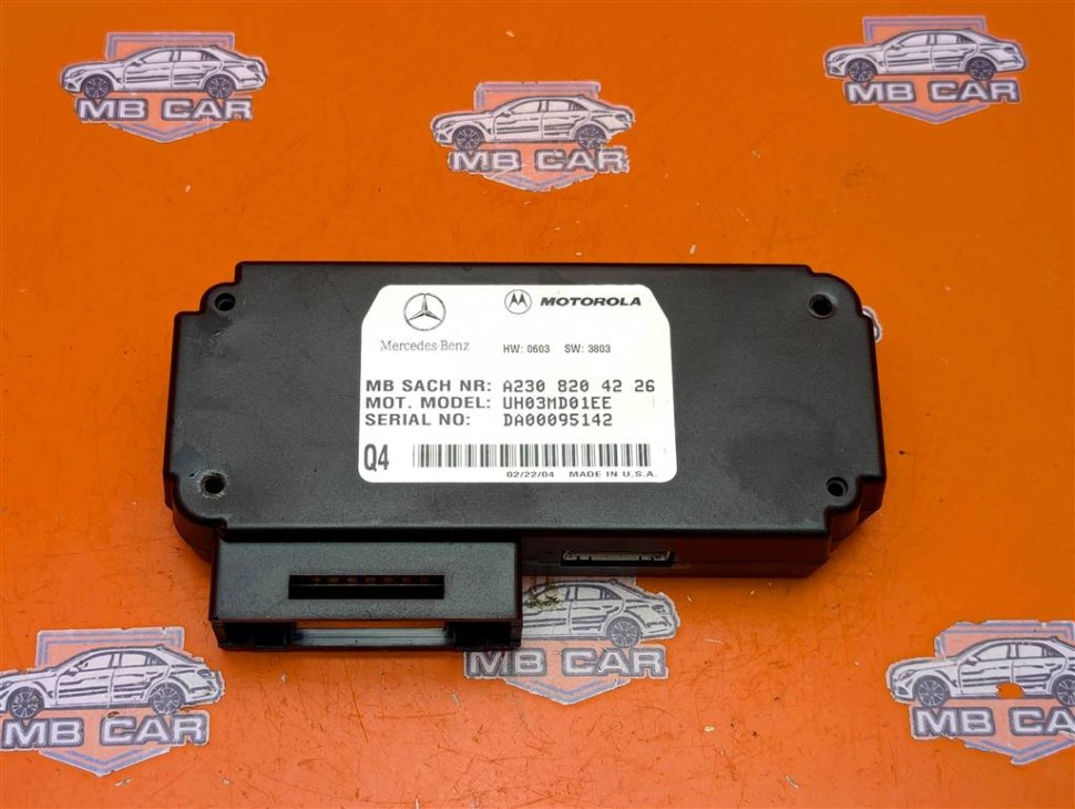 Блок телефона MERCEDES-BENZ M-класс W163 рестайлинг (2001 - 2005) фото 1 — Разборка Мерседес